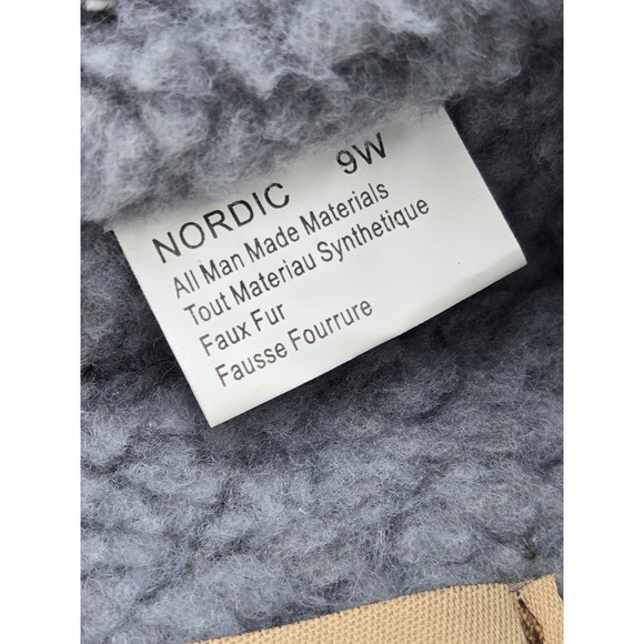 Deer Stags Nordic Slipperooz Men's Wide Width‎ Indoor Outdoor Black Slippers 9W - Picture 7 of 16